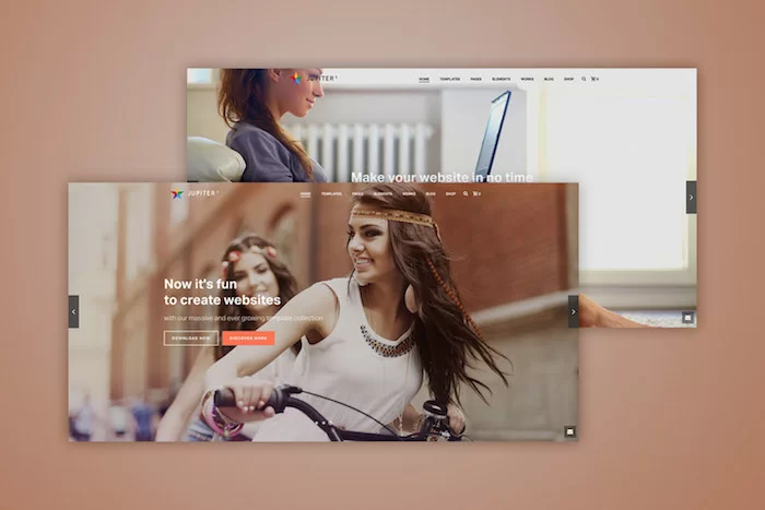 Funkcja pokazu slajdów z motywem Jowisza
