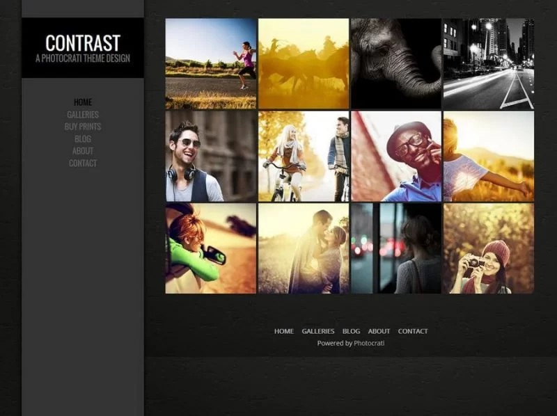 CONTRAST Elite Photography & Portfolio Motyw WP
