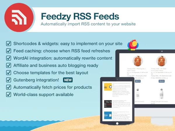 Feedzy RSS 提要