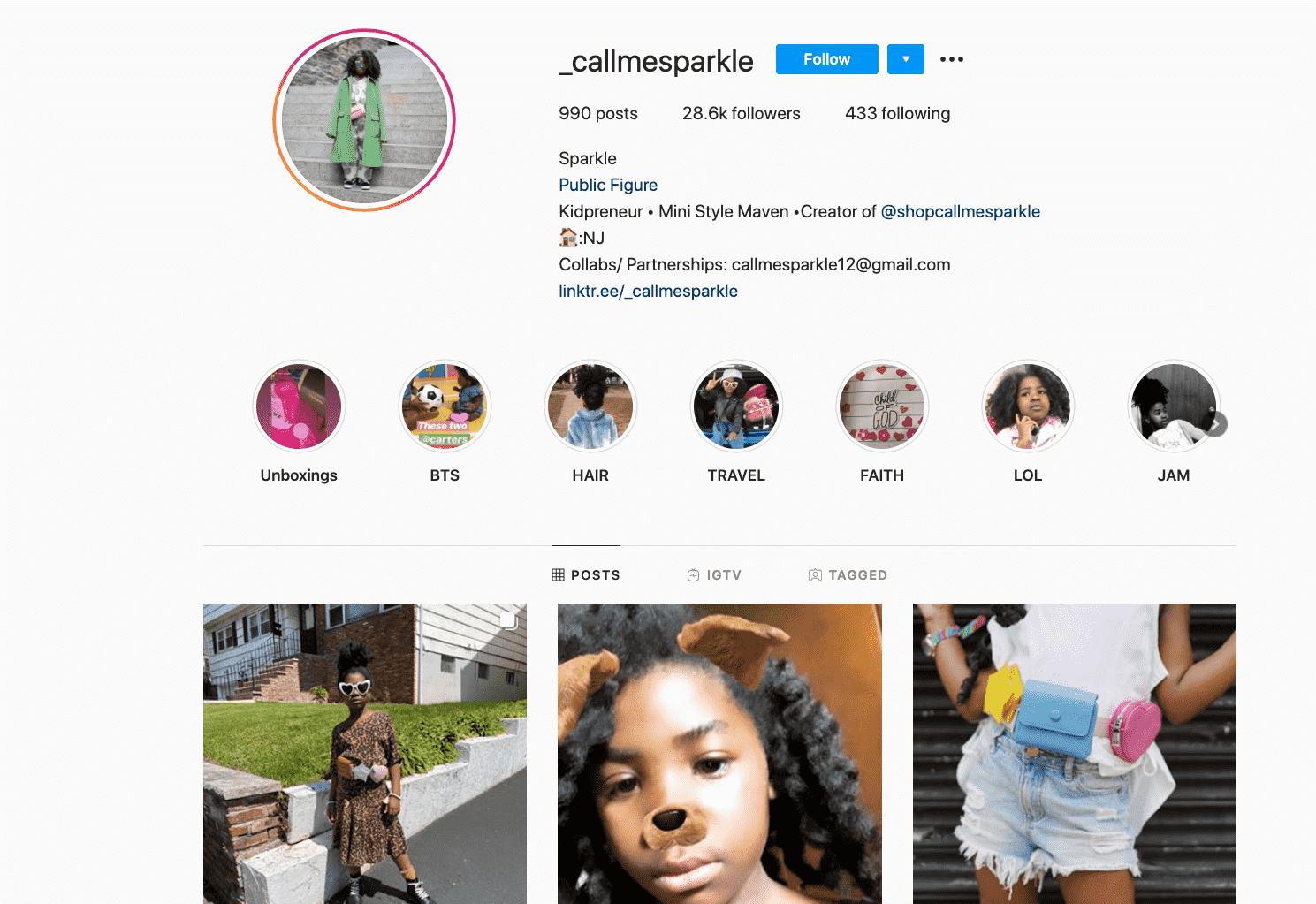 อินฟลูเอนเซอร์ Summer G Kid