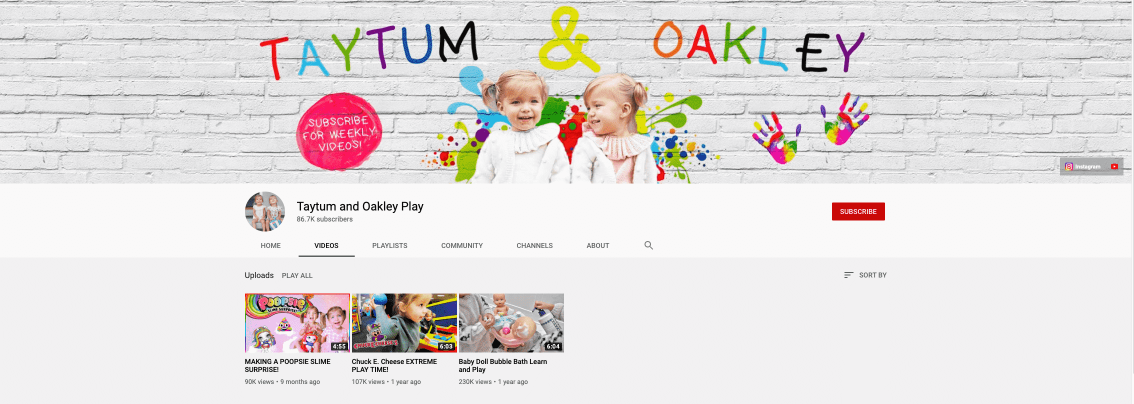 Taytum และ Oakley Fisher Kid Influencer