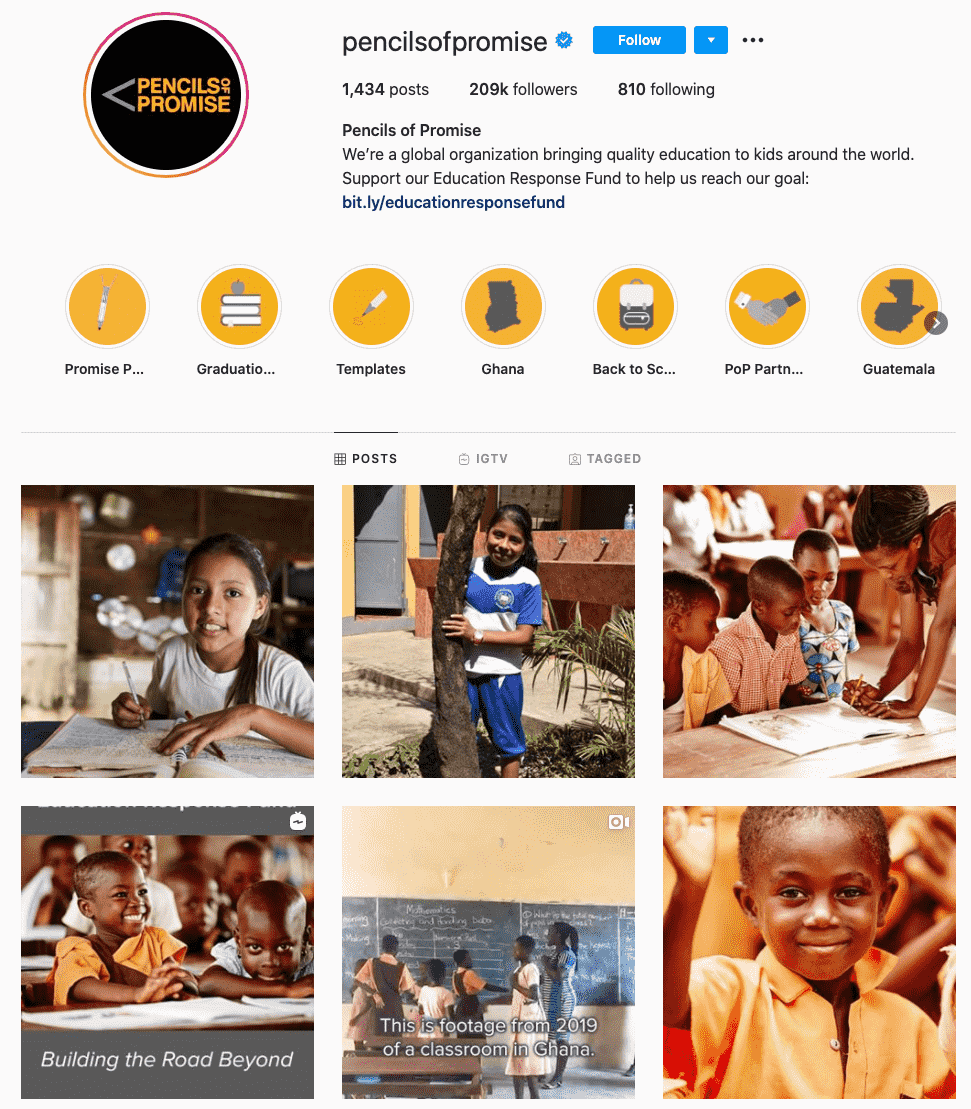 pensil dari america-charity influencer