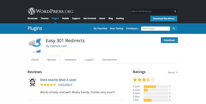 Redirecionamentos 301 fáceis