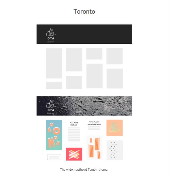 tema de tumblr de toronto