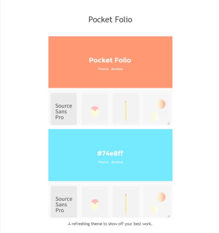 tema de Tumblr de bolsillo