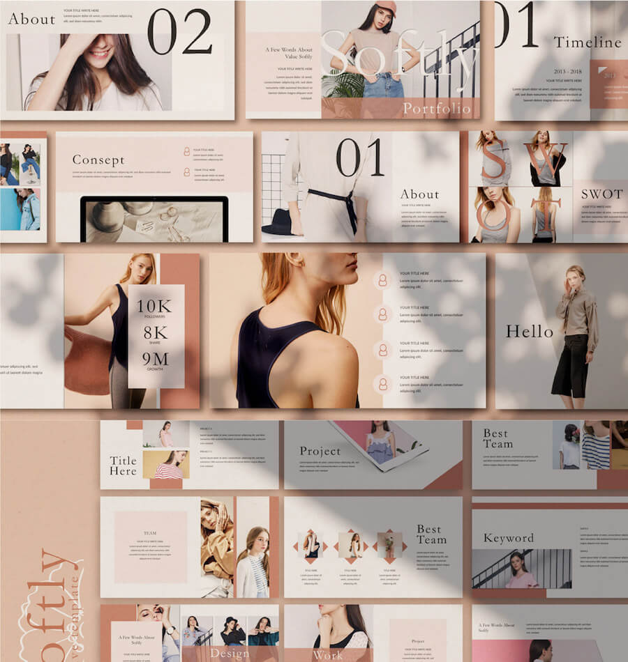 SOFTLY - MODELLO KEYNOTE MODERNO GRATUITO