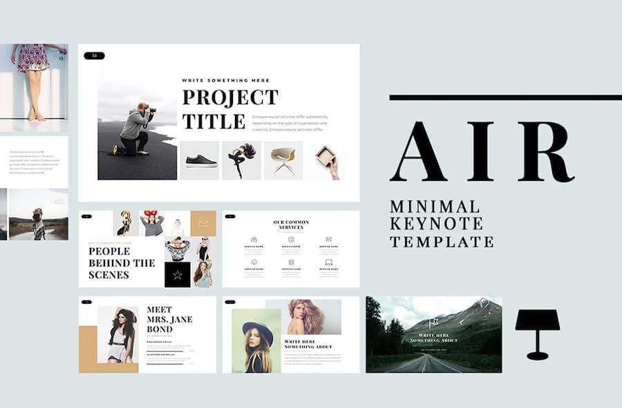 MODELLO KEYNOTE MINIMO GRATUITO