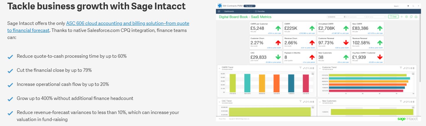 Пример описания продукта от Sage, демонстрирующий, как использовать маркеры для технической информации.