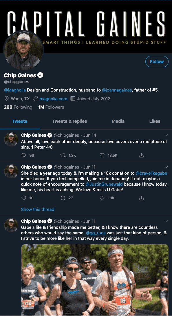 トップTwitterインフルエンサー