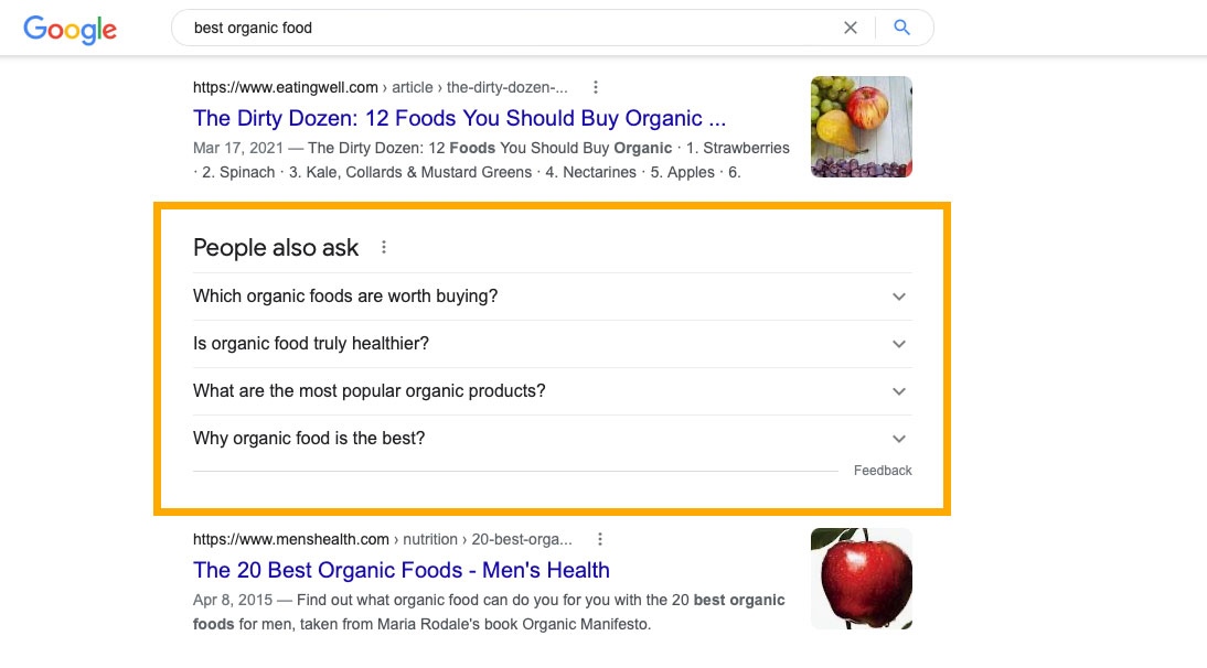Ludzie pytają także o wyniki wyszukiwania Google - znajdowanie treści do SEO na stronie