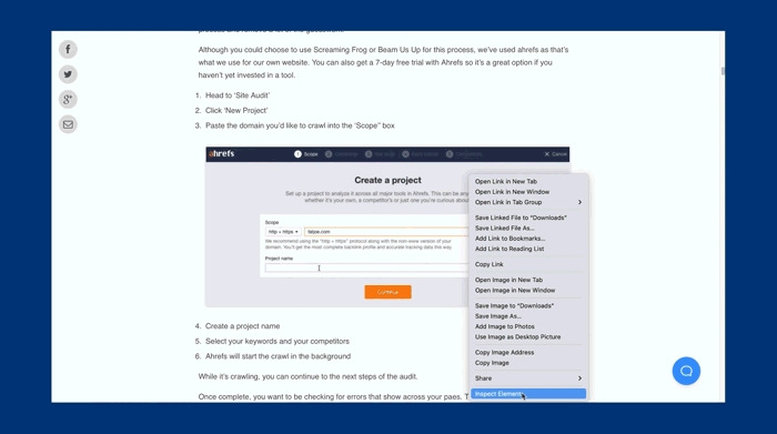 Przykład obrazu Alt Tag na stronie SEO