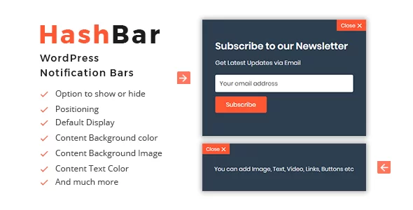 Notificación HashBar Pro