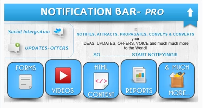 Complemento de la barra de notificaciones