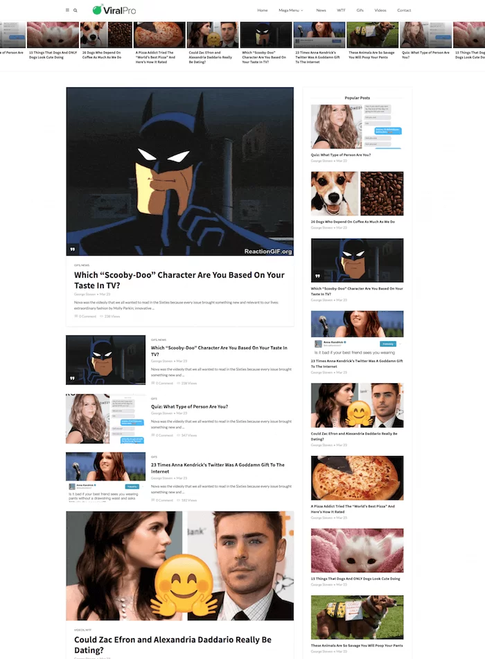 Conception du thème viral MagPlus