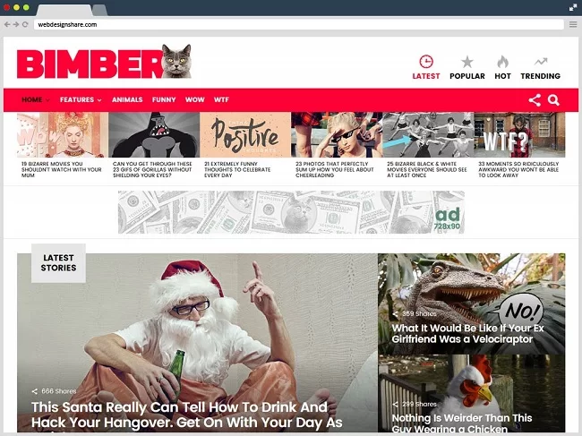 Bimber-Viral-Wordpress-Thème