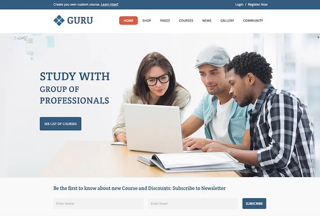 gourou-classique-lms-wordpress-theme