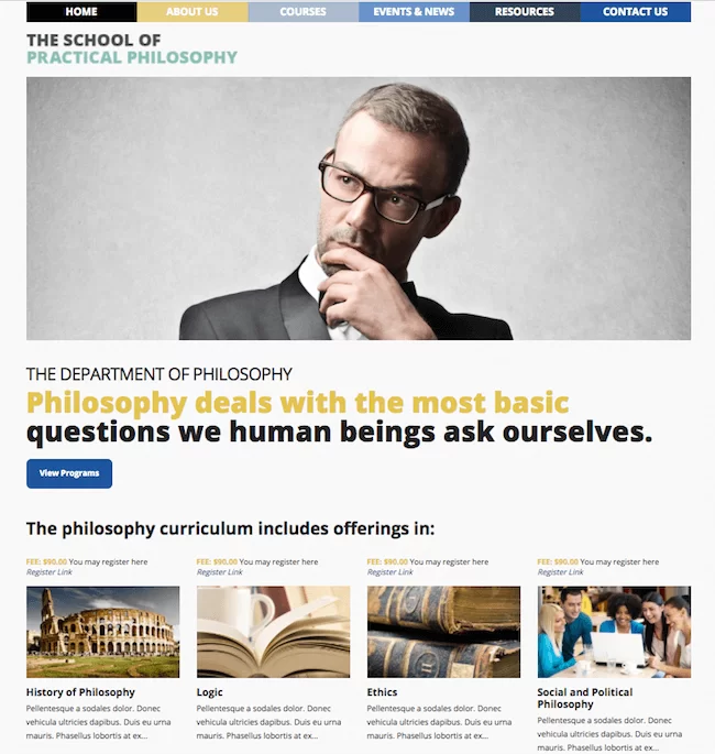 Thème du didacticiel