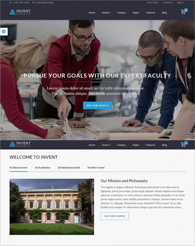 Étudiant-Éducation-WordPress-Thème