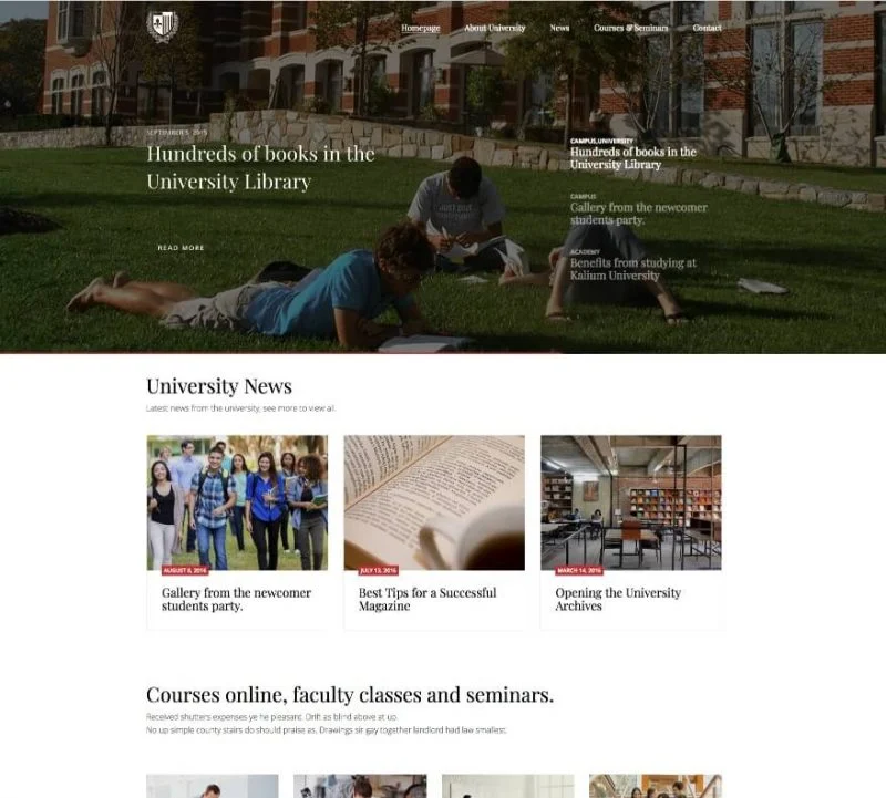 Thème Kalium pour l'éducation