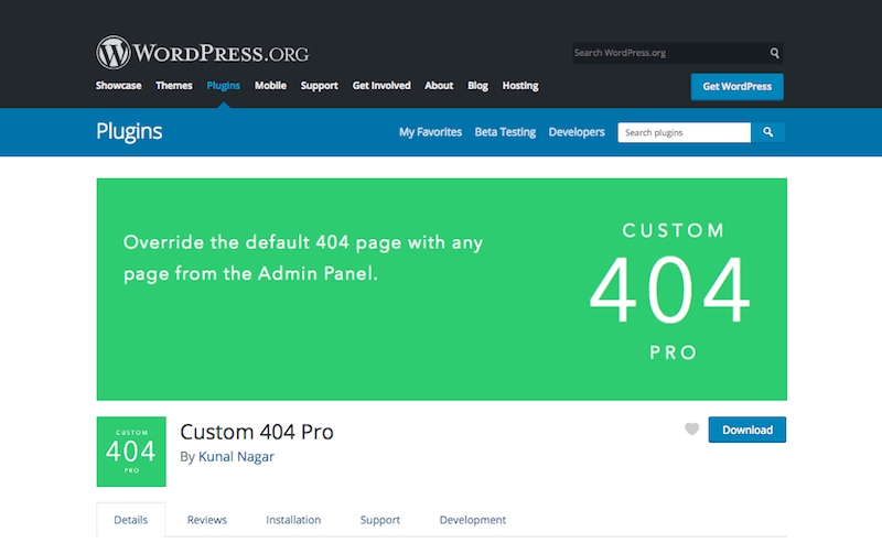 Пользовательский 404 Pro