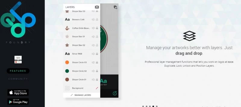 Créateur de logo de fonderie