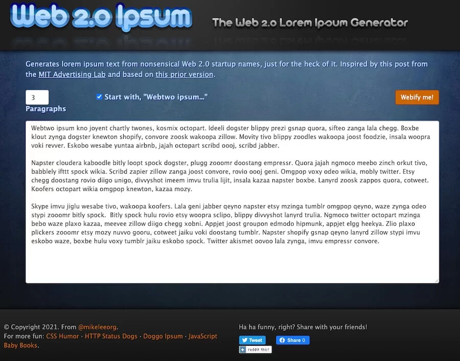 meilleurs générateurs lorem ipsum