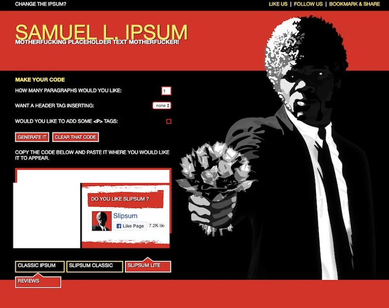 Samuel L.Ipsum