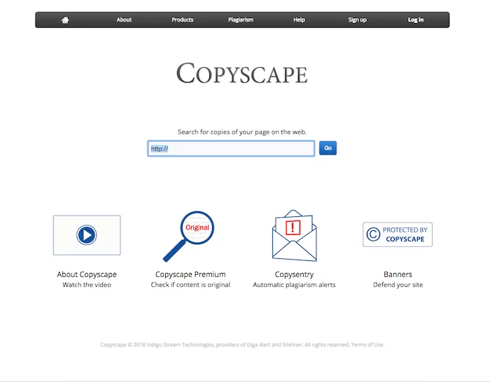 outil de plagiat copyscape