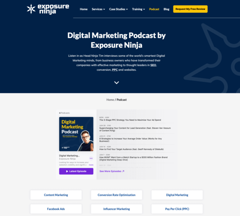 Exposition Ninja Podcast