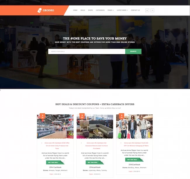 Geodeo 每日优惠主题