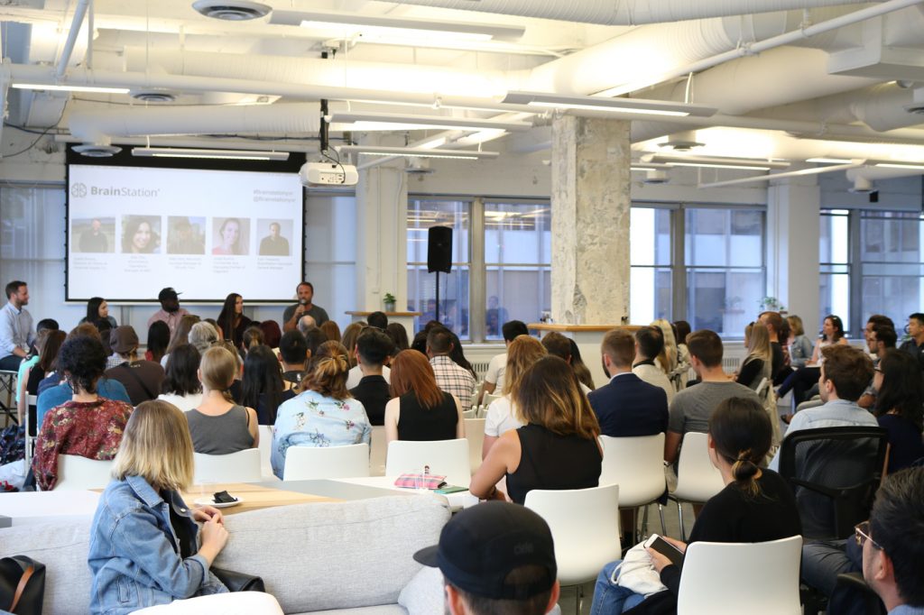 Panel de comercio electrónico de BrainStation