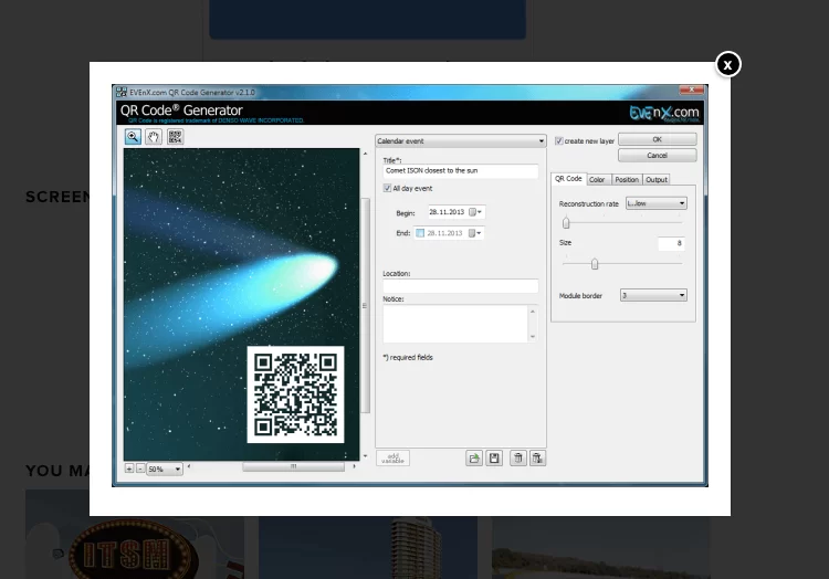 Generator de coduri QR