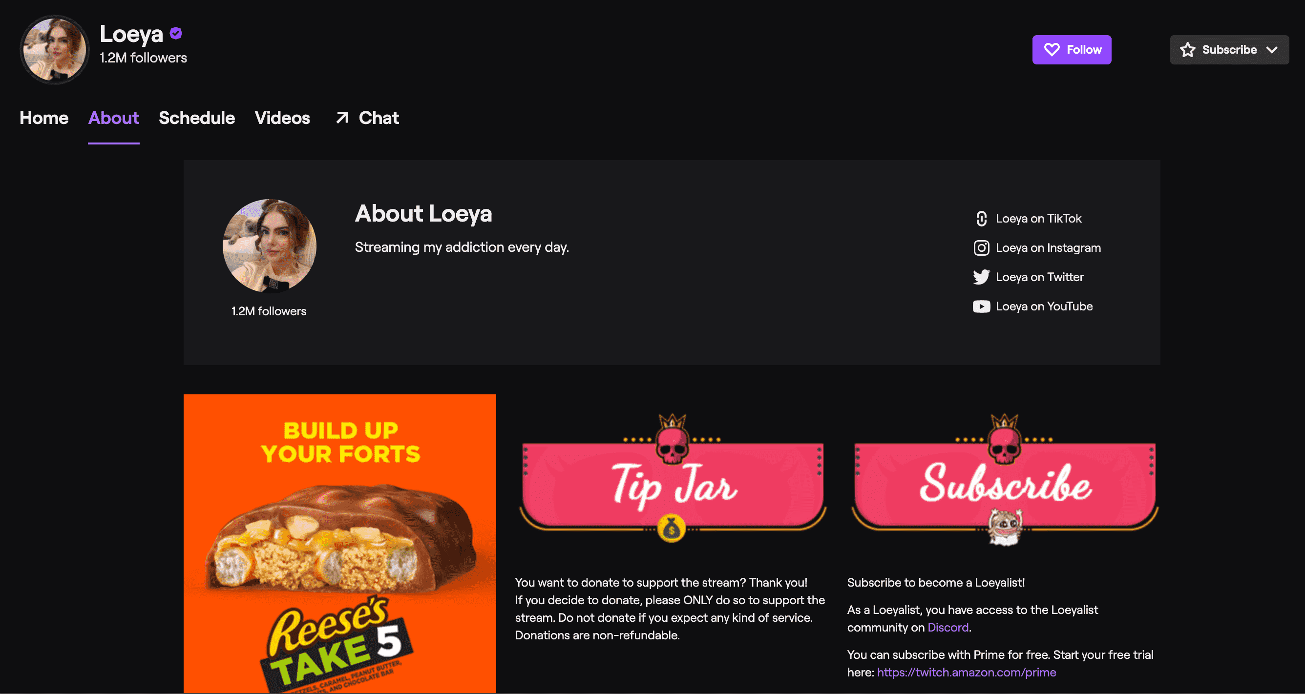 女性のけいれんストリーマー