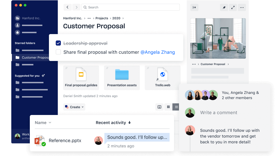 Dropbox para empresas