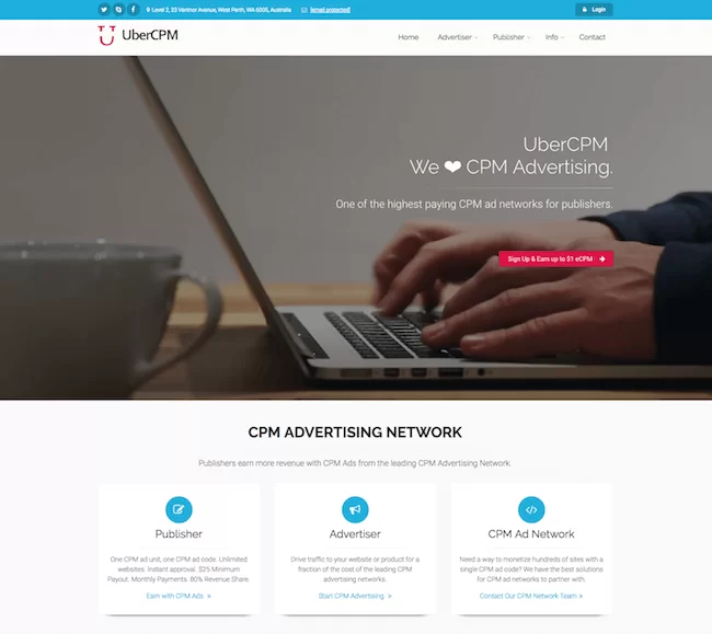 优步每千次展示费用