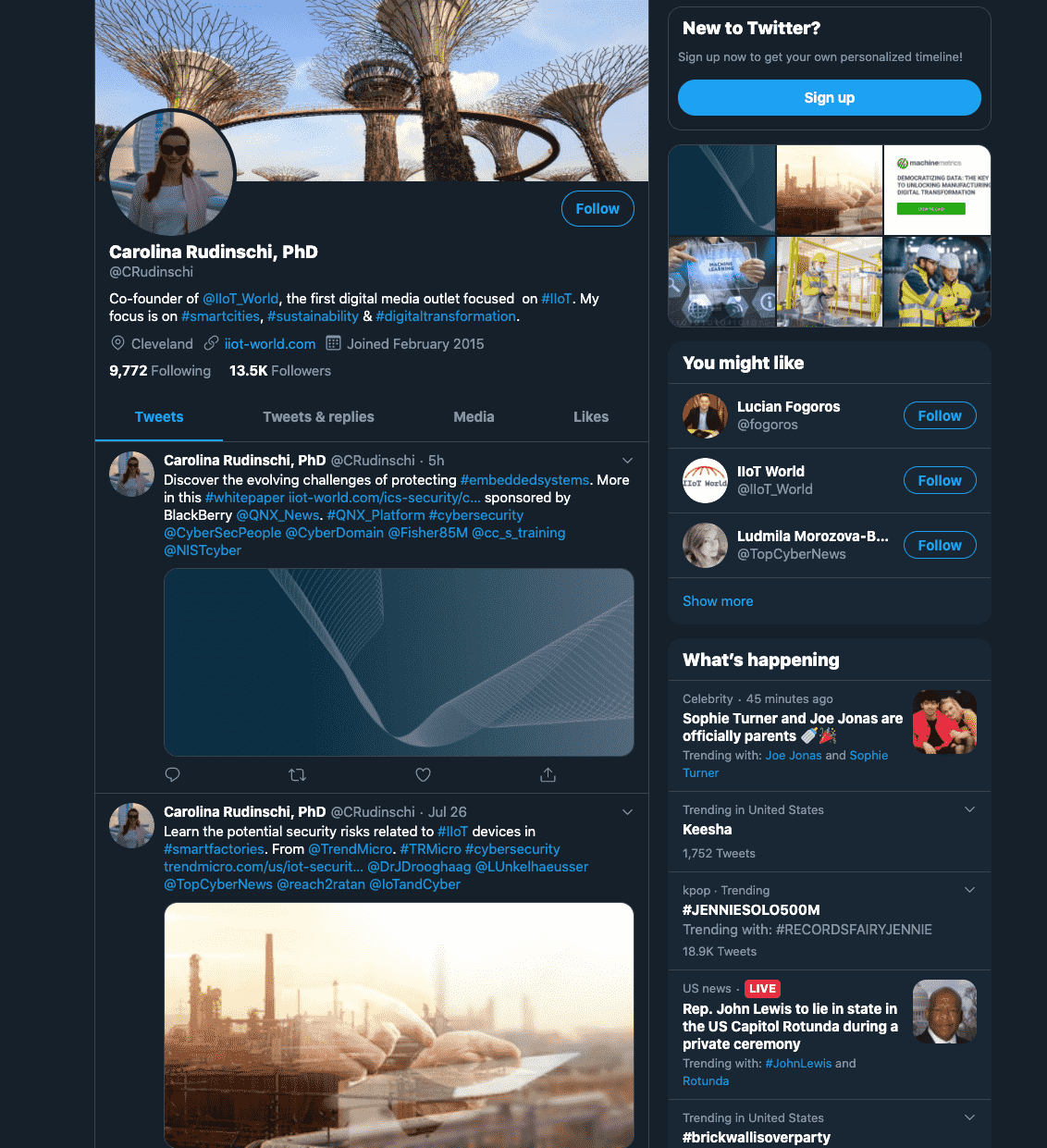 スマートホームとIoTインフルエンサー