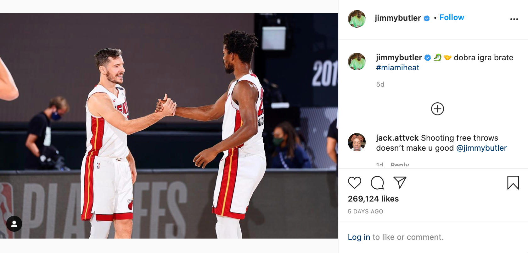 Miami Heat instapost2