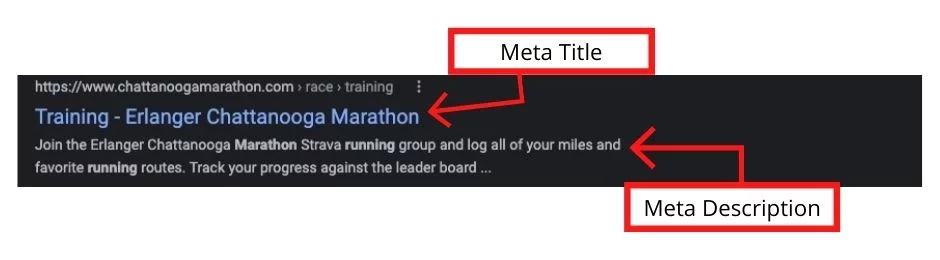 สกรีนช็อตแสดงแท็กที่ตรงกับผลการค้นหาการฝึกอบรม