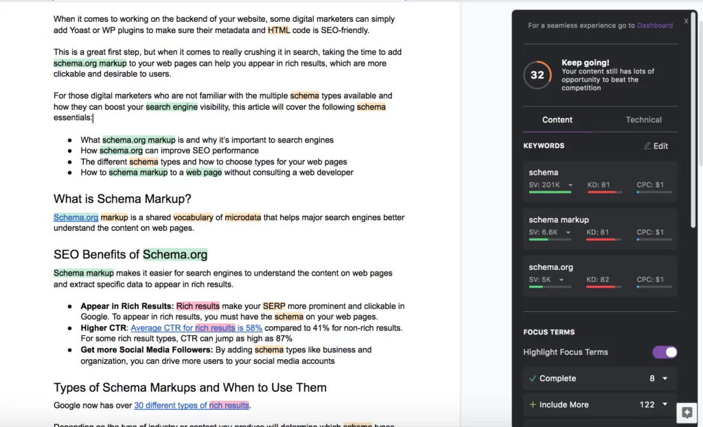 ผู้ช่วยเนื้อหา SEO
