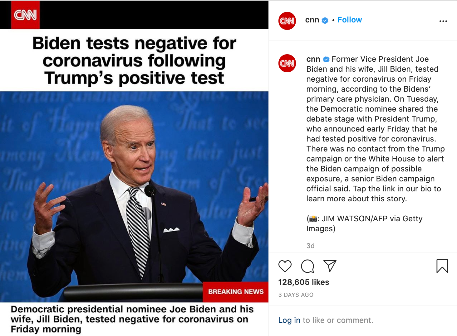 Beyaz Saray Insta Post 2