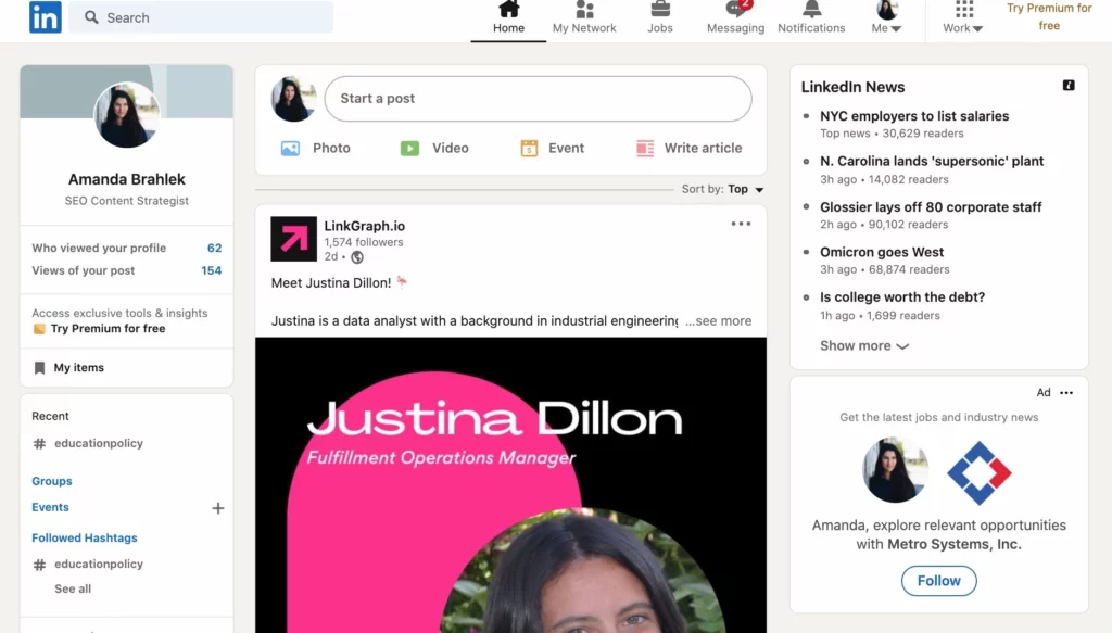 社交媒體的例子