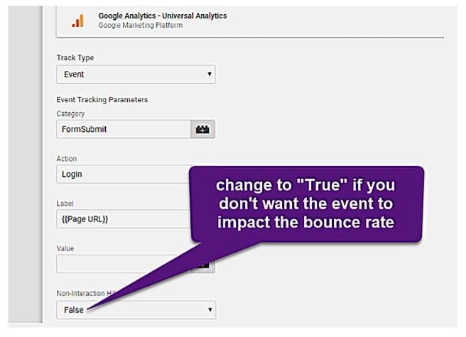 Google analytics olay takibi