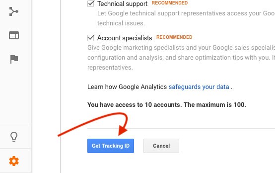 Monitoraggio delle conversioni di Google Analytics