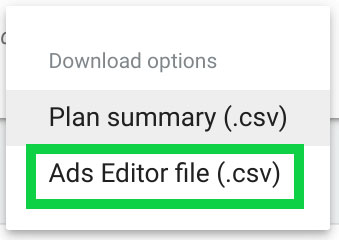 Leistungsplaner Google Ads