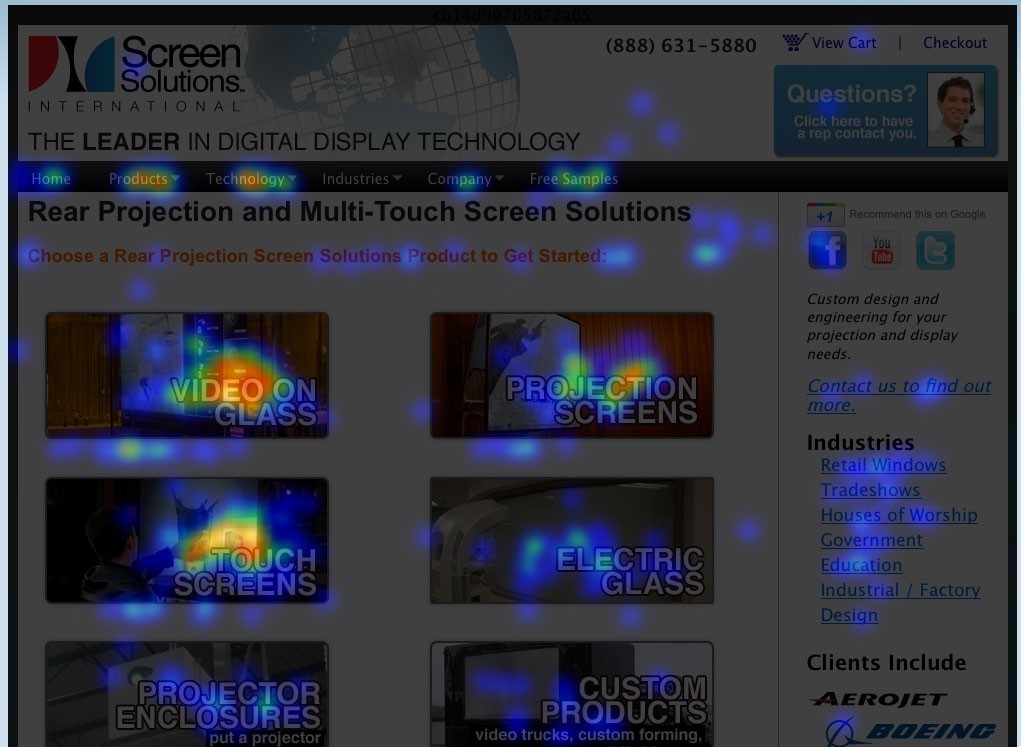 แผนที่ความร้อนของ Google Analytics