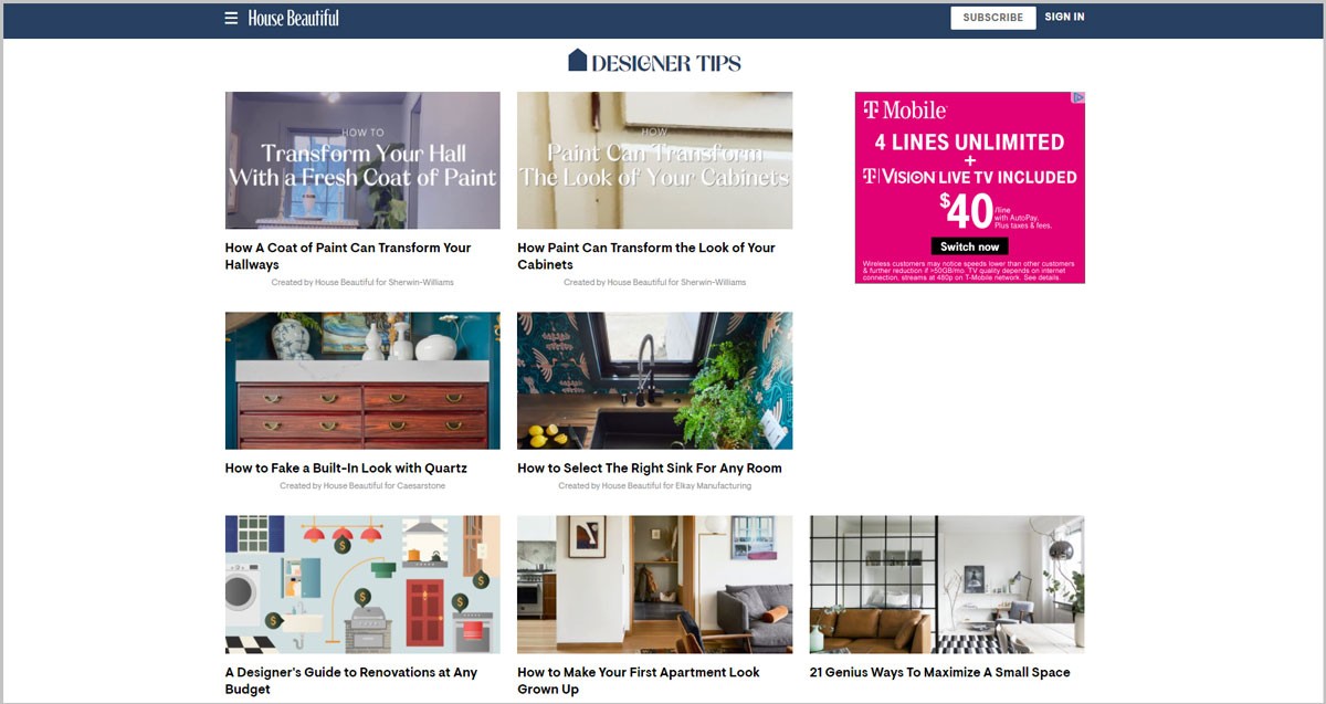 Les meilleurs blogs déco