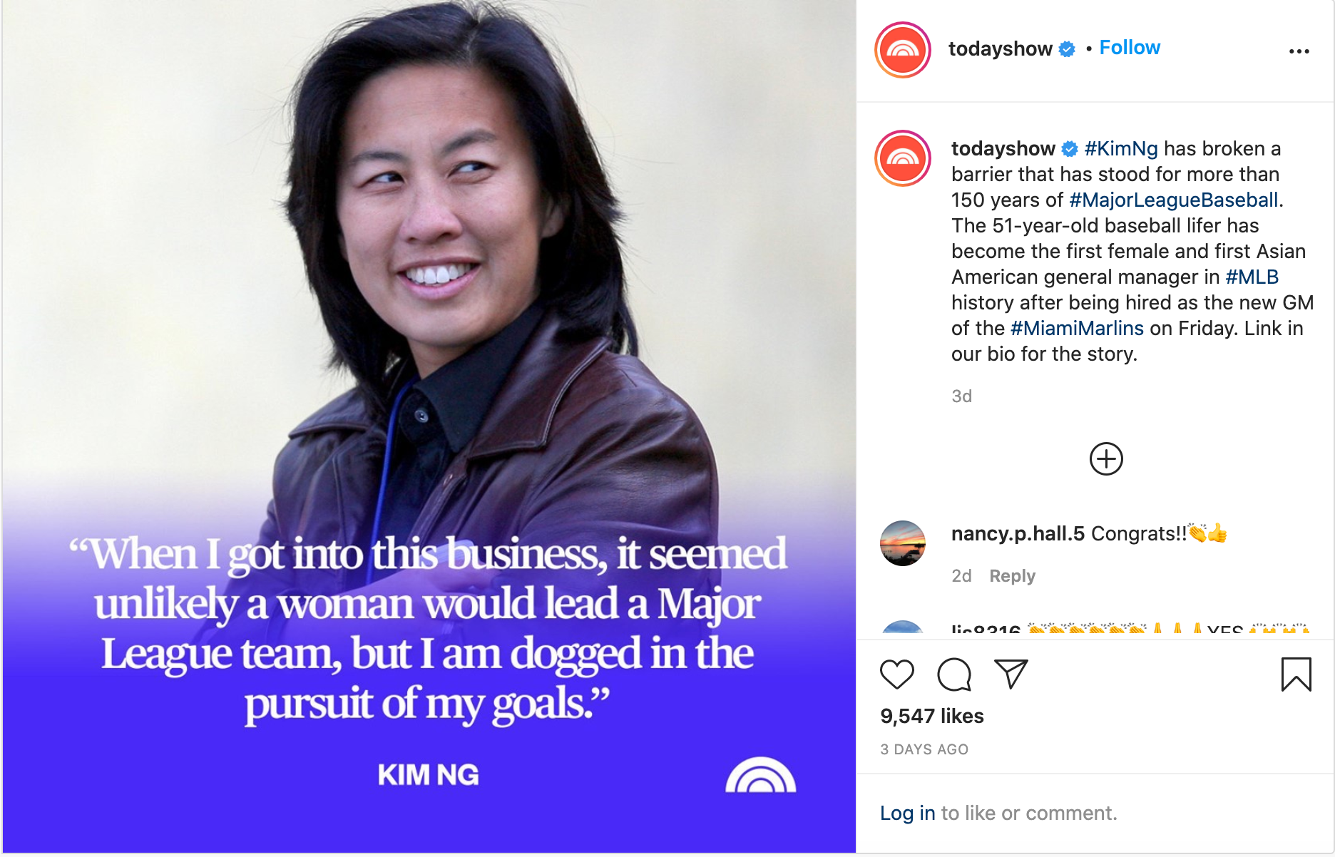 邁阿密馬林魚隊 Insta Post 2