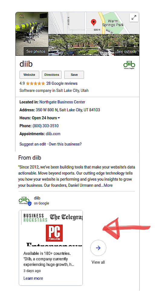 Советы по настройке профиля Google My Business