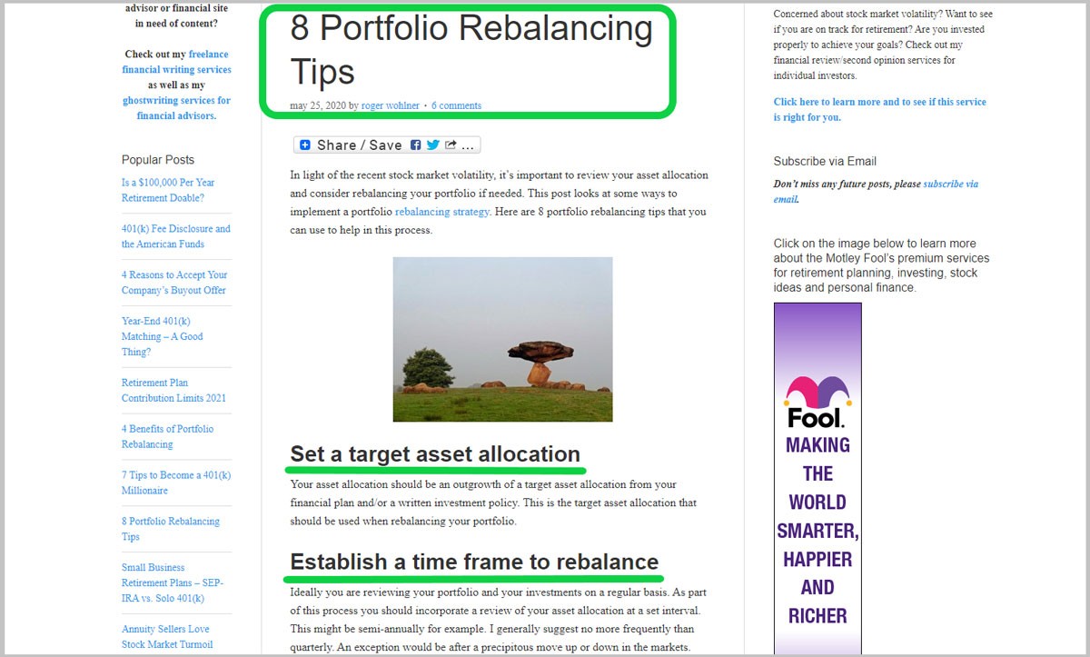 最も効果的な財務計画ブログの書き方