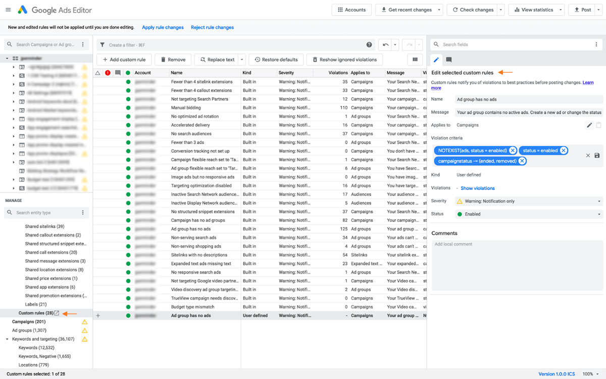 Использование редактора Google Adwords для повышения рентабельности инвестиций